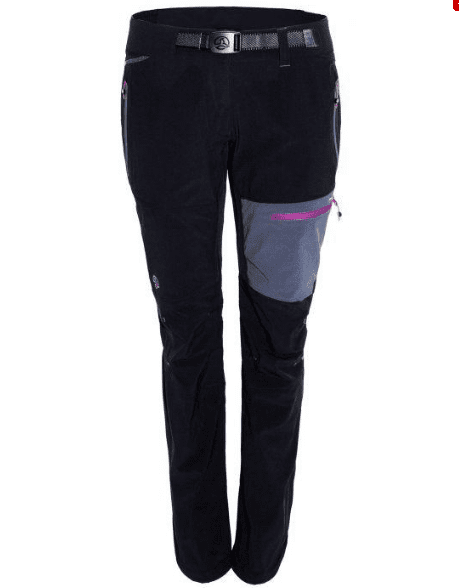 Штаны Ternua Mika Wmn черные для активного отдыха, походов и путешествий, одежда и обувь для альпинизма, хайкинга и туризма