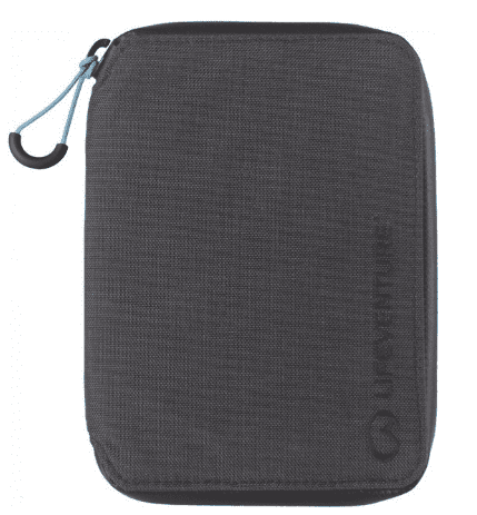 Малкий туристический кошелек Lifeventure RFID из переработанных материалов для активного отдыха, путешествий и походов с аксессуарами для альпинизма и спортивной обувью