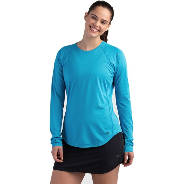 Трикотажная футболка Outdoor Research Arqon L/S Tee Wmn для активного отдыха, туризма и походов, женская одежда для путешествий на онлайн-магазине