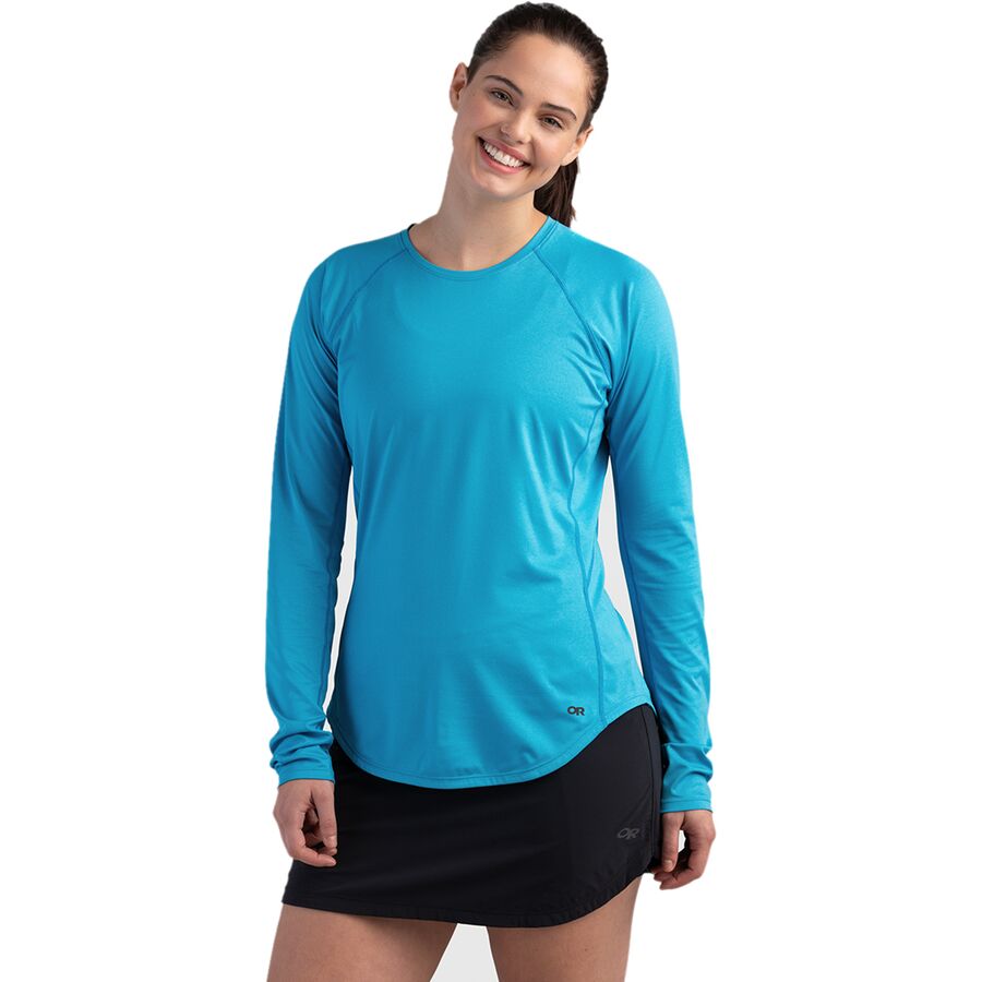 Трикотажная футболка Outdoor Research Arqon L/S Tee Wmn для активного отдыха, туризма и походов, женская одежда для путешествий на онлайн-магазине