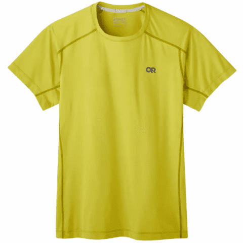 Футболка для активного отдыха Outdoor Research Arqon Mns Zinqer — одежда и экипировка для походов, путешествий, туризма, активной жизни, спортивной обуви и снаряжения для альпинизма и хайкинга
