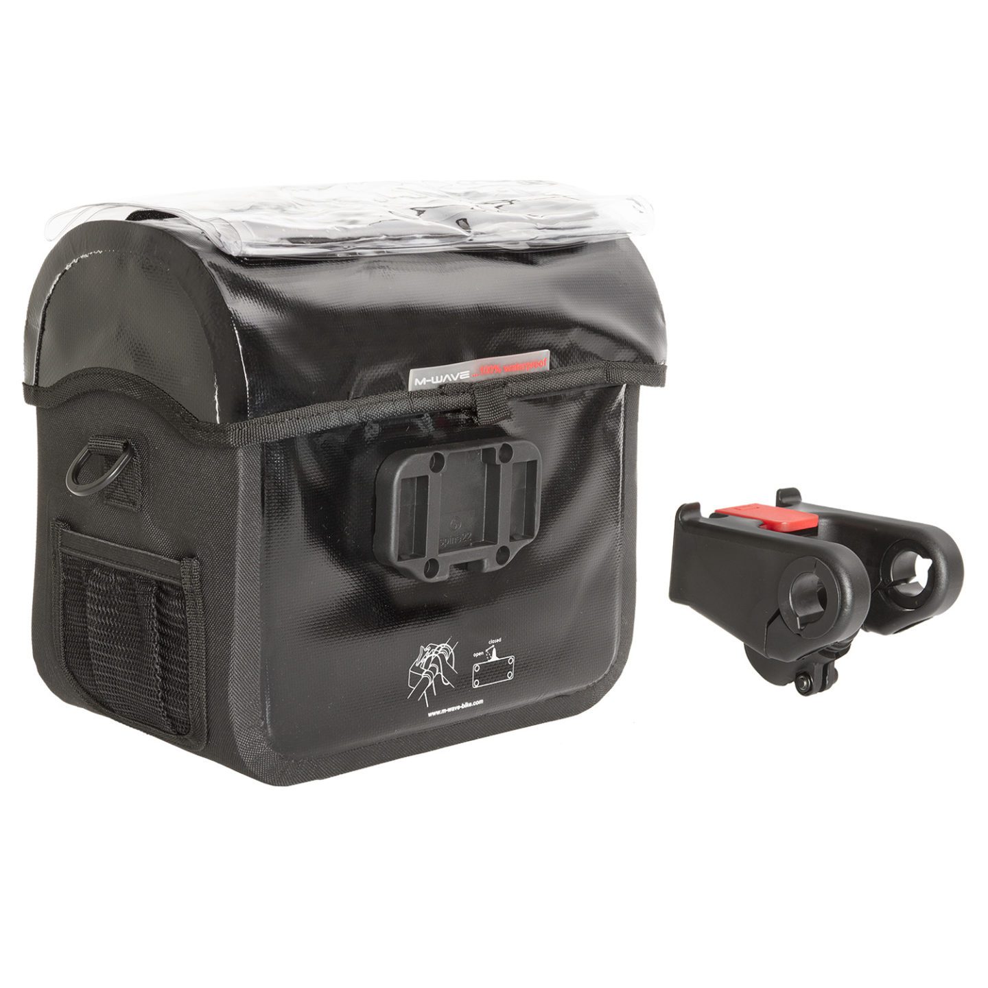 Миниатюрная сумочка M-WAVE Ottawa для велосипеда подходящая для активного отдыха, походов, путешествий, спорта и уличной одежды