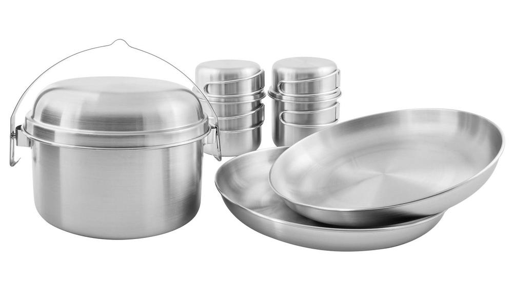 Tatonka Picnic Set II Набор посуды Tatonka для активного отдыха, походов и путешествий, подходит для спортивной одежды и обуви для туризма и горных походов