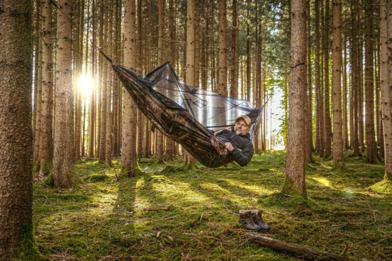 Гамак Amazonas Moskito Traveller Forest для активного отдыха, походов и путешествий, одежда и обувь для альпинизма и туризма