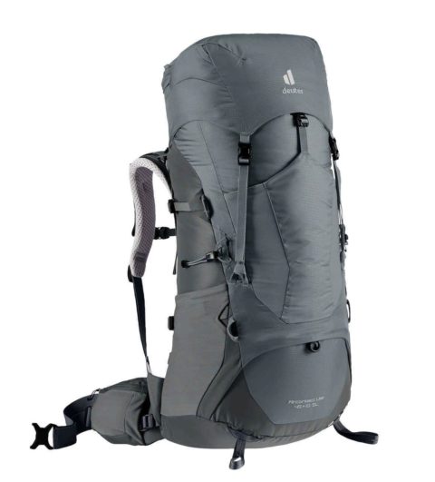 Рюкзак Deuter Aircontact Lite 45+10 SL для активного отдыха, походов и путешествий с одеждой и обувью для туризма, альпинизма и активной жизни