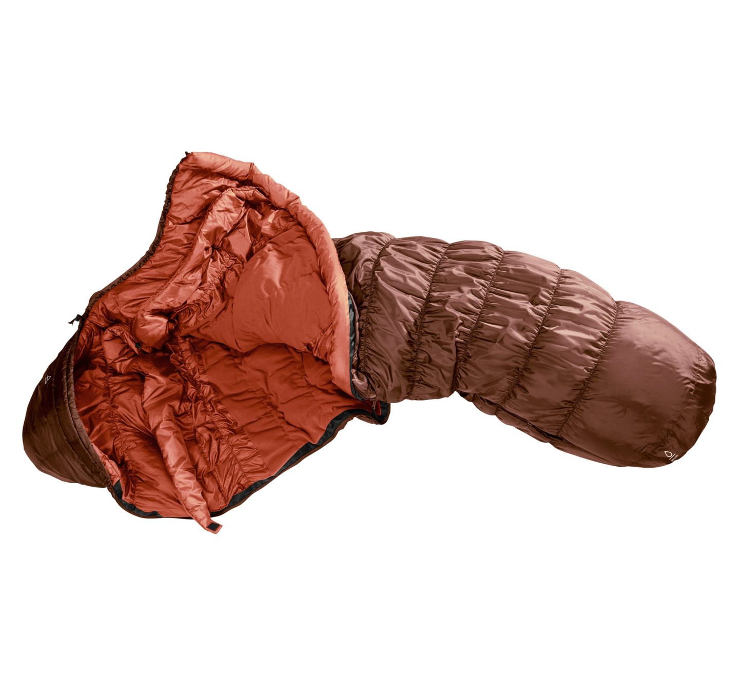 Спальный мешок Deuter Exosphere 6° SL, идеальный для активного отдыха, путешествий и походов в горах, обладает компактным дизайном и высоким уровнем тепла.