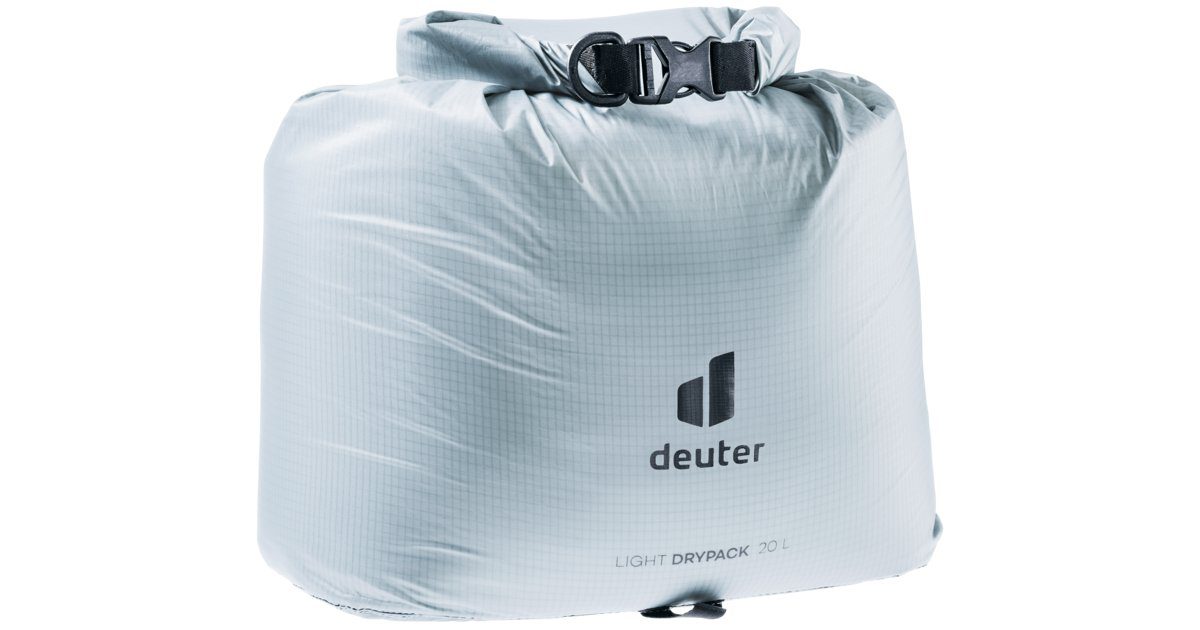 Герметичный сухой рюкзак Deuter Light Drypack 20 для активного отдыха, походов и путешествий, экипировка для хайкинга и альпинизма в магазине спортивной одежды и обуви