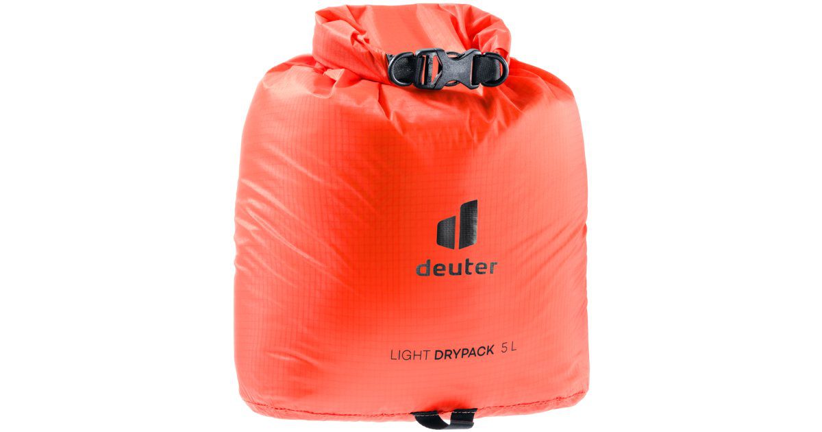 Гермомешок Deuter Light Drypack 5 для активного отдыха, путешествий и походов, водонепроницаемый рюкзак для альпинизма и туризма