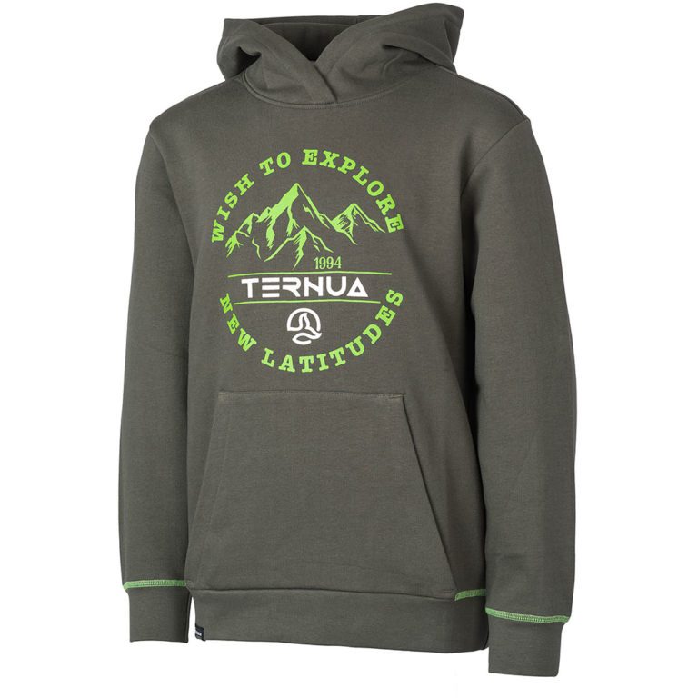 Детский батник Ternua Tambo JR для активного отдыха и походов в стиле outdoor для путешествий и альпинизма в лесу глубокий лес подойдет для продажи спортивной одежды и обуви для активной жизни