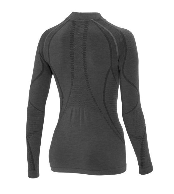 Термофутболка Accapi Ergowool LS Wmn в черном цвете для активного отдыха, хайкинга и путешествий на онлайн магазине спортивной одежды и обуви