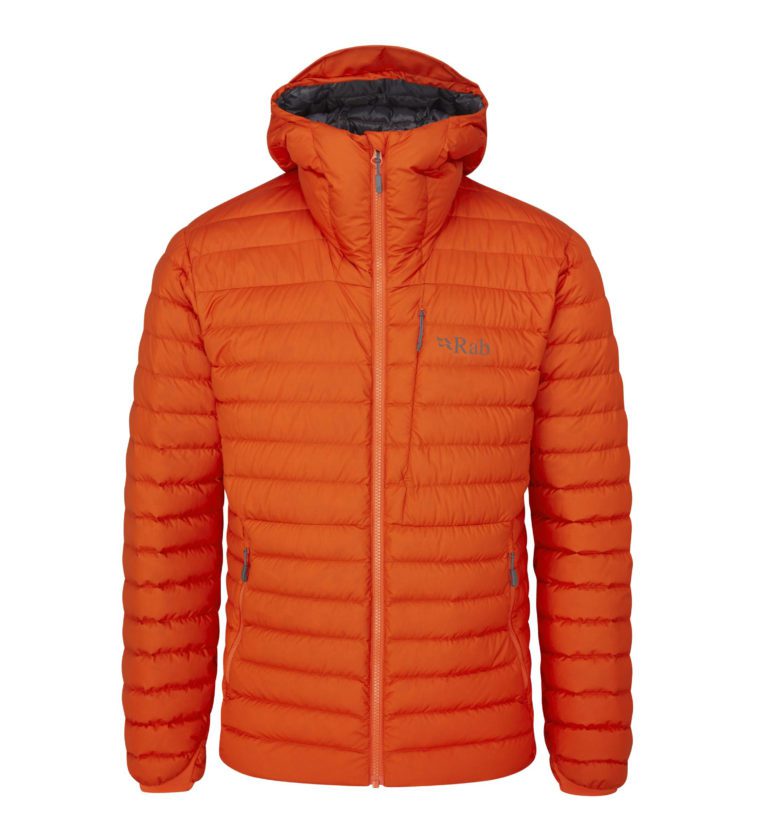Легкая туристическая куртка Rab Infinity Microlight Mns Firecracker для активного отдыха, хайкинга, альпинизма, путешествий и спортивной одежды для онлайн магазина