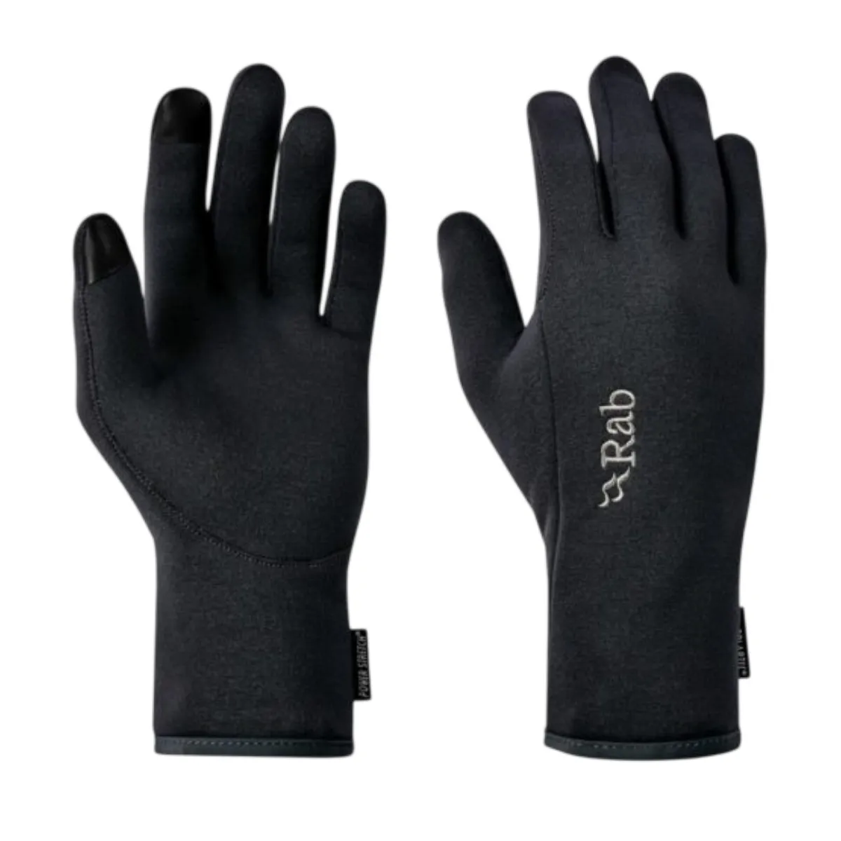 Перчатки Rab Power Stretch Contact Wmn черные для активного отдыха, походов, горных путешествий и туризма в интернет-магазине active life товары