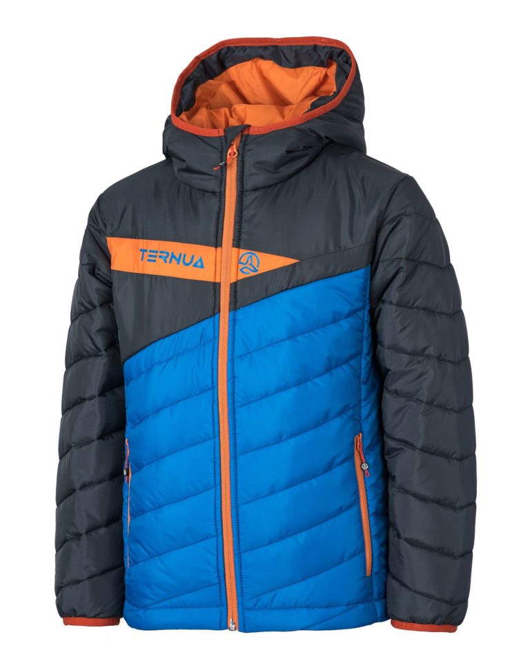 Детская куртка Ternua Quimi JR в морском синем цвете для активного отдыха, походов и путешествий, подходит для спортивной одежды, туристической экипировки и горных видов спорта
