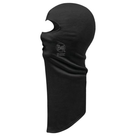 Балаклава Buff Merino легкая черная для активного образа жизни, походов и путешествий, одежда и обувь для активных видов спорта