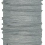 Легкий мериносовый Buff Solid Light Grey для активного отдыха, туристической одежды и обуви для походов и путешествий на сайте интернет-магазина товаров для активной жизни
