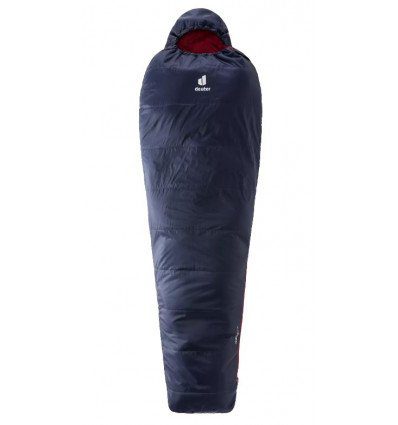 Спальный мешок Deuter Dreamlite L Zip left navy-cranberry для активного отдыха походов и туризма, одежда и обувь для путешествий и альпинизма в онлайн-магазине