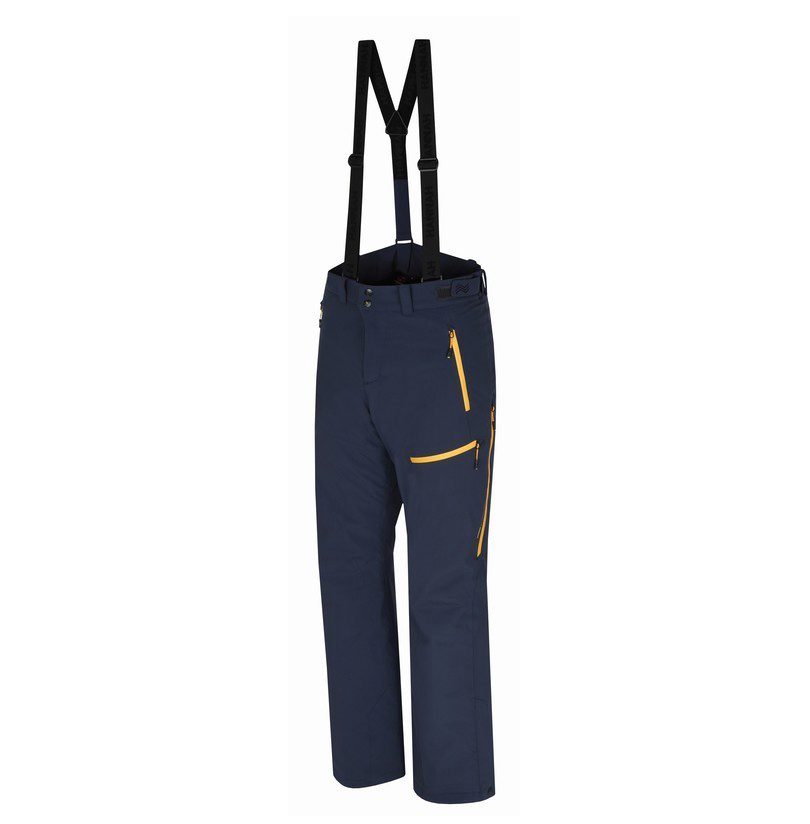 Классические спортивные брюки Hannah Ammar Mns для активного отдыха и путешествий с синей и желтой отделкой для активной жизни, походов и альпинизма в интернет-магазине