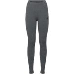 Термоштаны Odlo Performance Warm Wmn серый меланж для активного отдыха, походов, бега, путешествий, спортивной одежды, обуви и экипировки для туризма и альпинизма