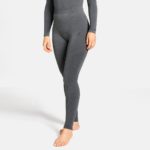 Термоштаны Odlo Performance Warm для женщин серый меланж для активного отдыха, спортивной одежды, походов и путешествий в интернет-магазине товаров для активной жизни
