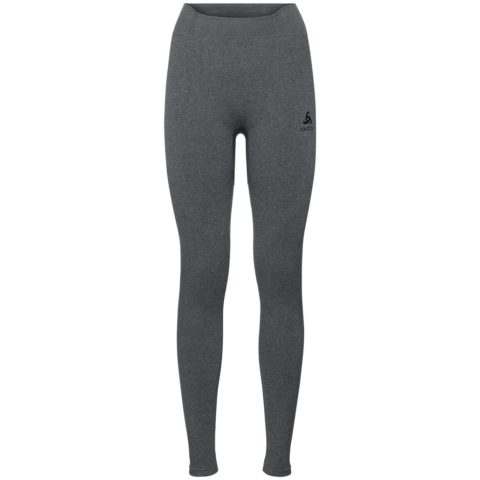 Термоштаны Odlo Performance Warm Wmn серый меланж для активного отдыха, походов, бега, путешествий, спортивной одежды, обуви и экипировки для туризма и альпинизма
