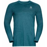 Футболка Odlo Essentials Seamless LS для активного отдыха и путешествий, одежда для хайкинга и альпинизма для онлайн магазина товаров для активного образа жизни