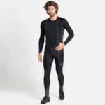 Трикотажные велосипедные штаны Odlo Zeroweight X-Warm Pro для активного отдыха, походов и путешествий в черном цвете, спортивная одежда для активной жизни, обувь и аксессуары для альпинизма и туризма в онлайн-магазине