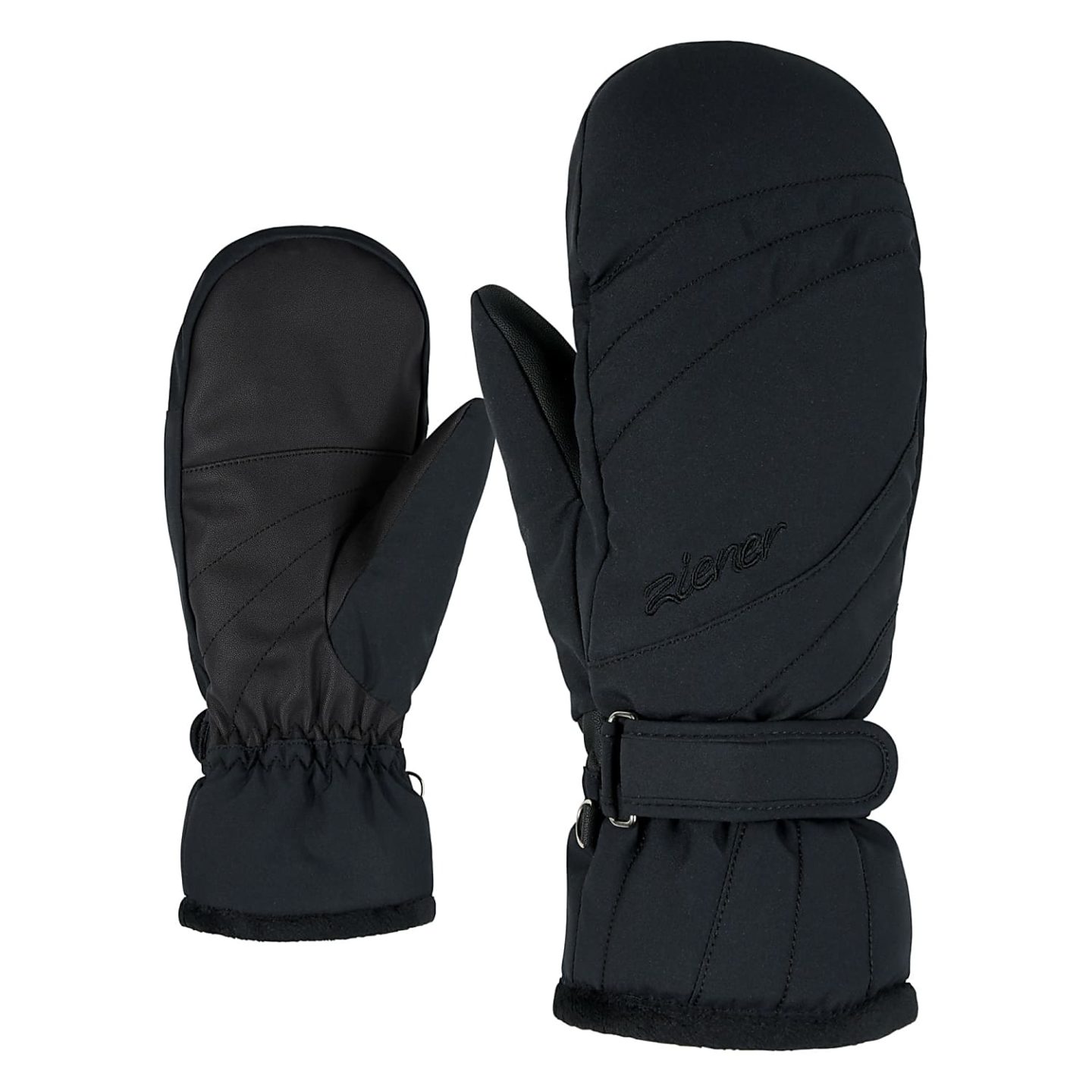 Варежки Ziener Kilenis черные для активного отдыха, туризма, альпинизма и путешествий, обувь и одежда для походов и экстремальных условий