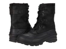 Ботинки Kamik Alborg Plus черные для активного отдыха, походов, туризма, спортивной обуви и путешествий для любителей outdoor и альпинизма