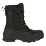 Ботинки Kamik Alborg Plus черные для активного отдыха, туристических походов и хайкенга, обувь для путешествий и горных восхождений