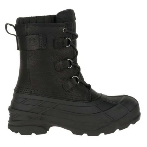 Ботинки Kamik Alborg Plus черные для активного отдыха, туристических походов и хайкенга, обувь для путешествий и горных восхождений