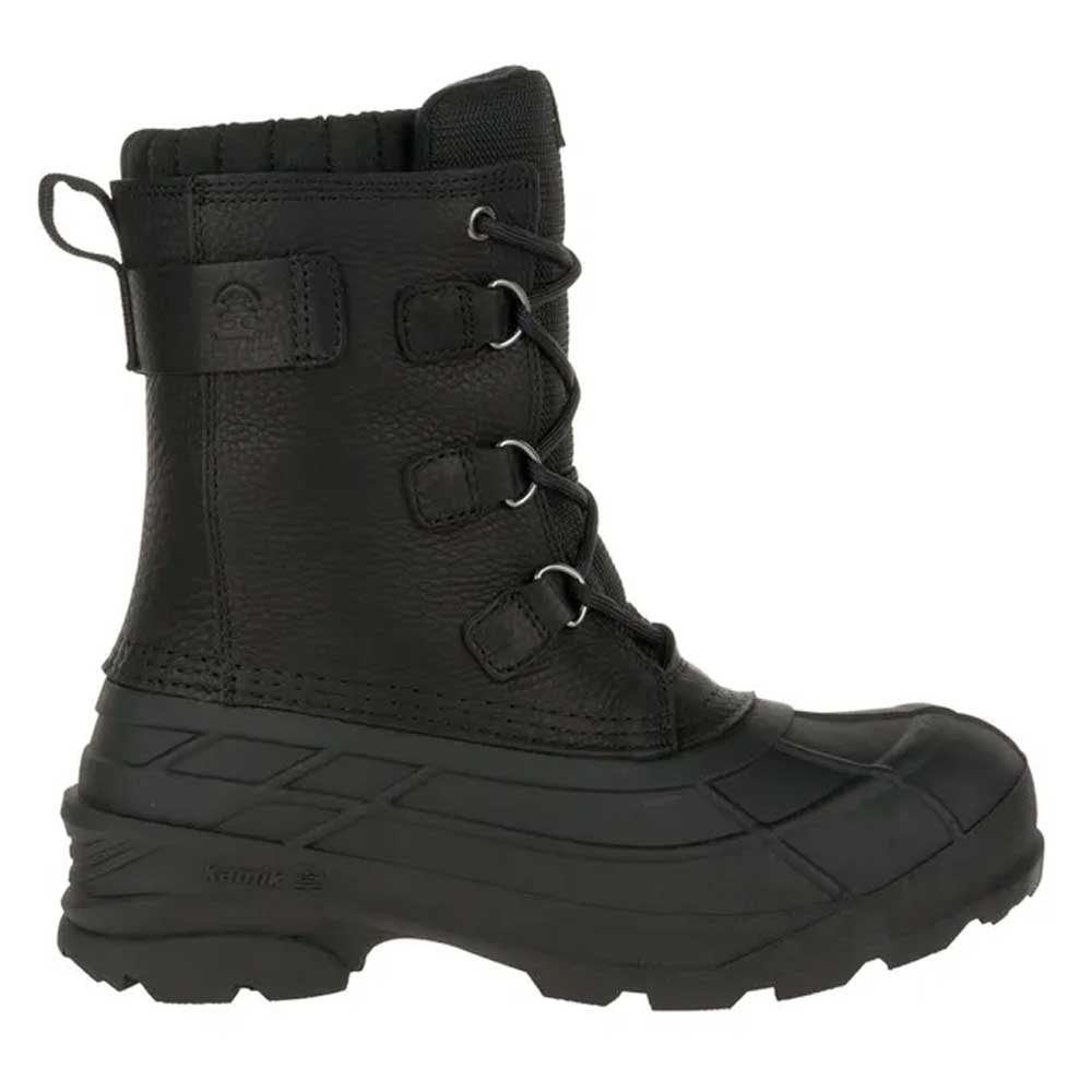 Kamik Alborg Plus black Ботинки Kamik Alborg Plus черные для активного отдыха, туристических походов и хайкенга, обувь для путешествий и горных восхождений