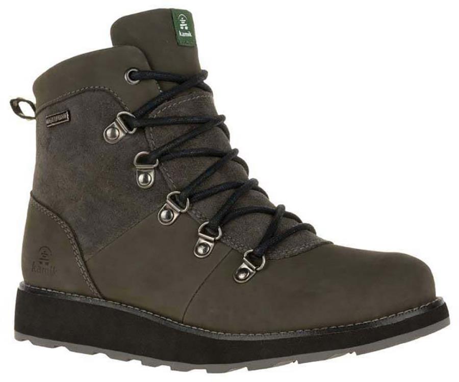 Купить ботинки Kamik Ariello charcoal для активного отдыха, походов и путешествий — обувь для туризма, альпинизма и городской прогулки