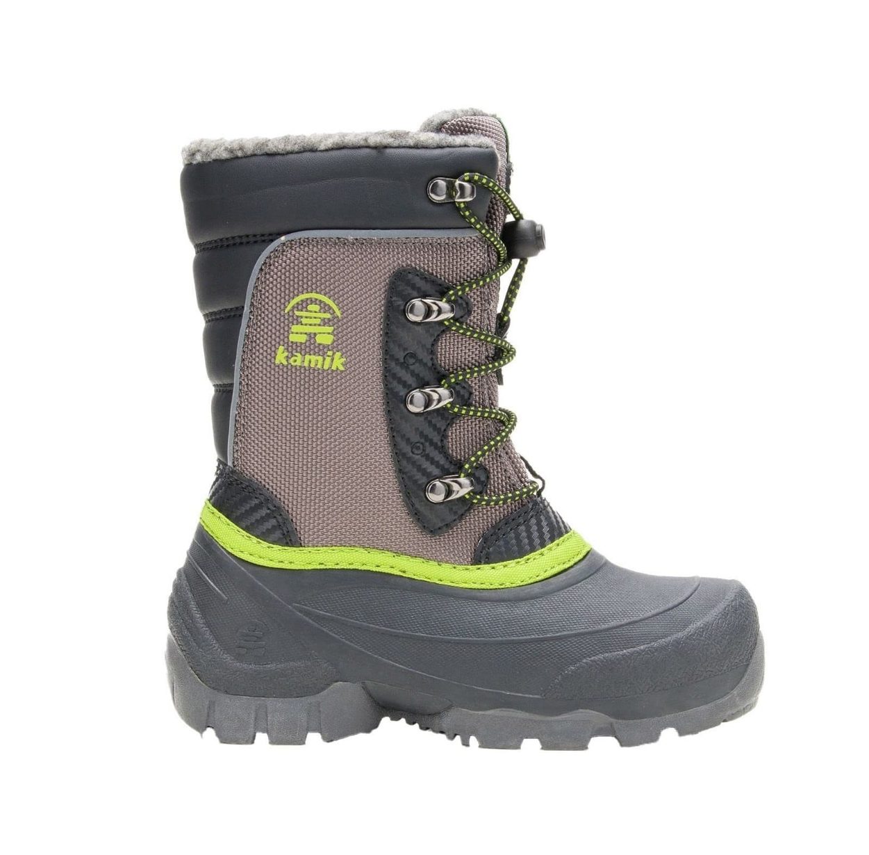 Активная одежда и обувь для путешествий, хайкинга и скалолазания ботинки Kamik Luke charcoal для онлайн магазина спортивной экипировки