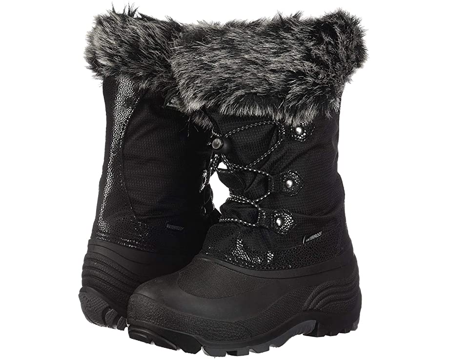 Тёмно-чёрные ботинки Kamik Powdery для активного отдыха, походов, туризма, путешествий и альпинизма, обувь для путешествий и активного образа жизни