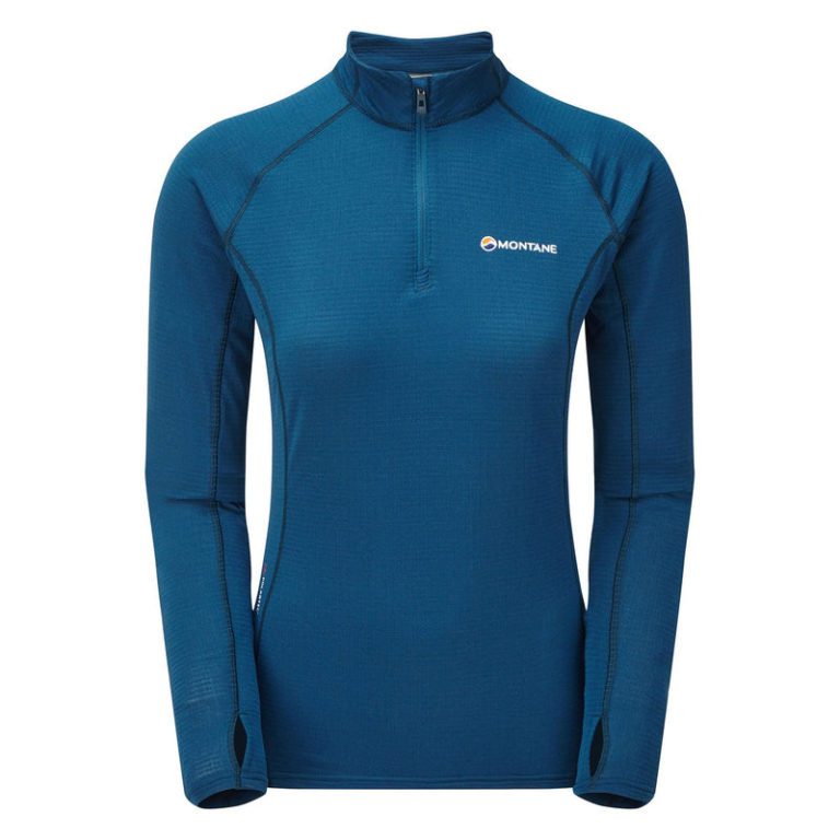 Влагостойкий батник Montane Allez Micro Pull On Wmn для активного отдыха и путешествий, одежда и обувь для хайкинга и альпинизма для женской коллекции онлайн магазина спортивной экипировки