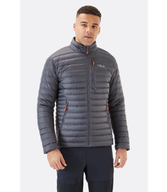 Иллюстрация куртки Rab Microlight Mns Graphene для активного отдыха, походов и путешествий, одежда и обувь для активной жизни, альпинизм и туризм