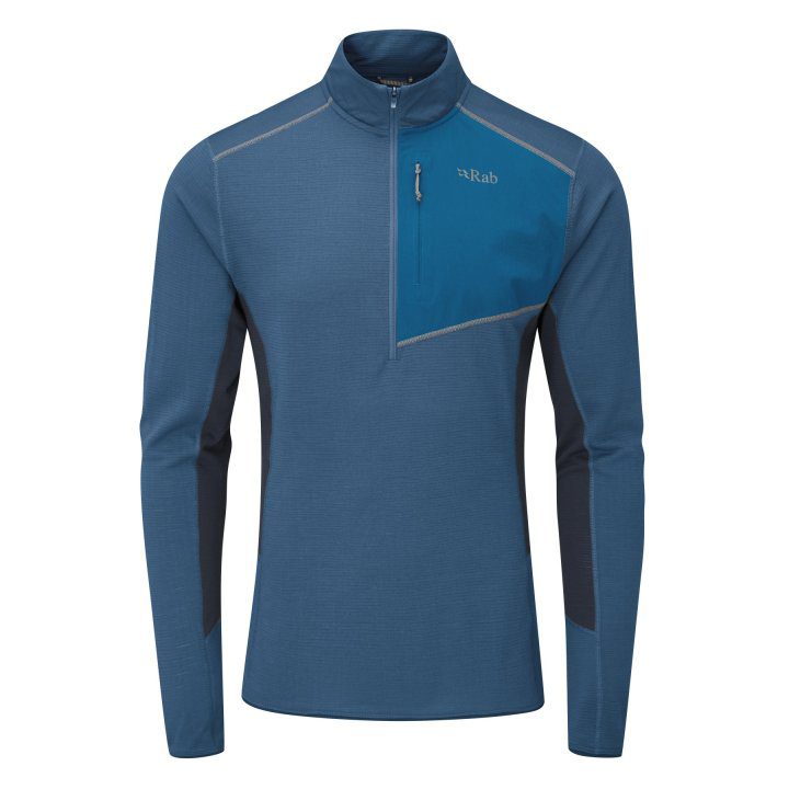 Термофутболка Rab Syncrino Light Pull-On Mns для активного отдыха, походов, путешествий, спортивной одежды, обуви и экипировки для альпинизма и туризма