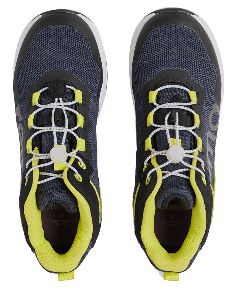 Детские кроссовки Reima Edistys JR navy для активного отдыха, обувь для туризма и горных походов в онлайн-магазине спортивной экипировки