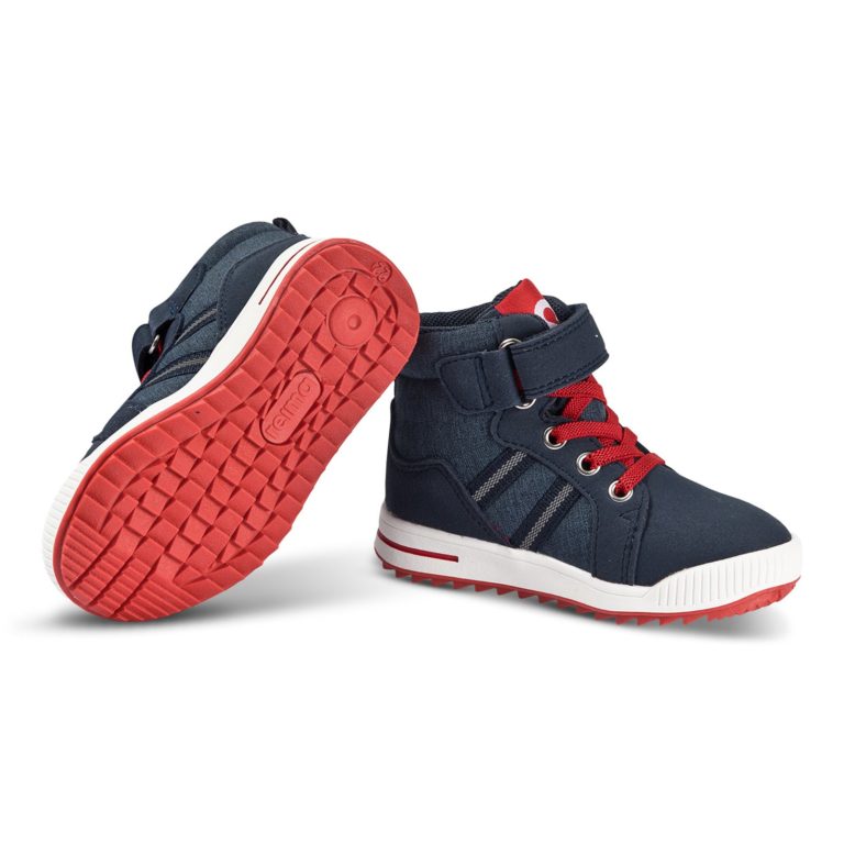 Детские ботинки Reimatec Keveni JR в морском цвете для активного отдыха, прогулок и путешествий, комфортная обувь для хождения по природе, походов и восхождений