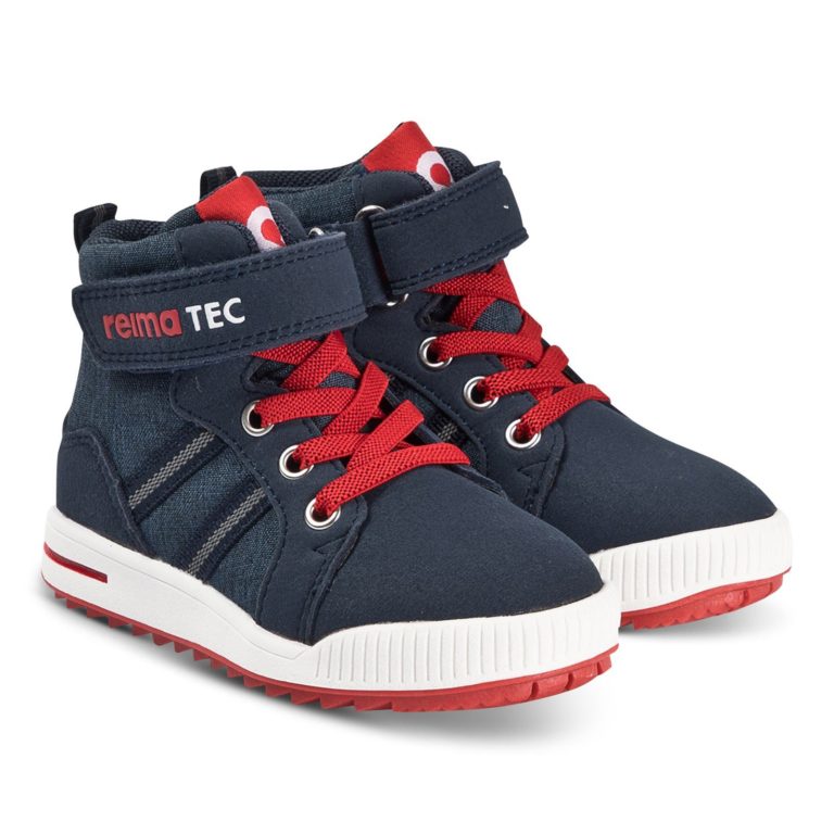 Детские ботинки Reimatec Keveni JR navy для активного отдыха, путешествий, горного туризма и повседневной носки, обувь для активной жизни и туризма