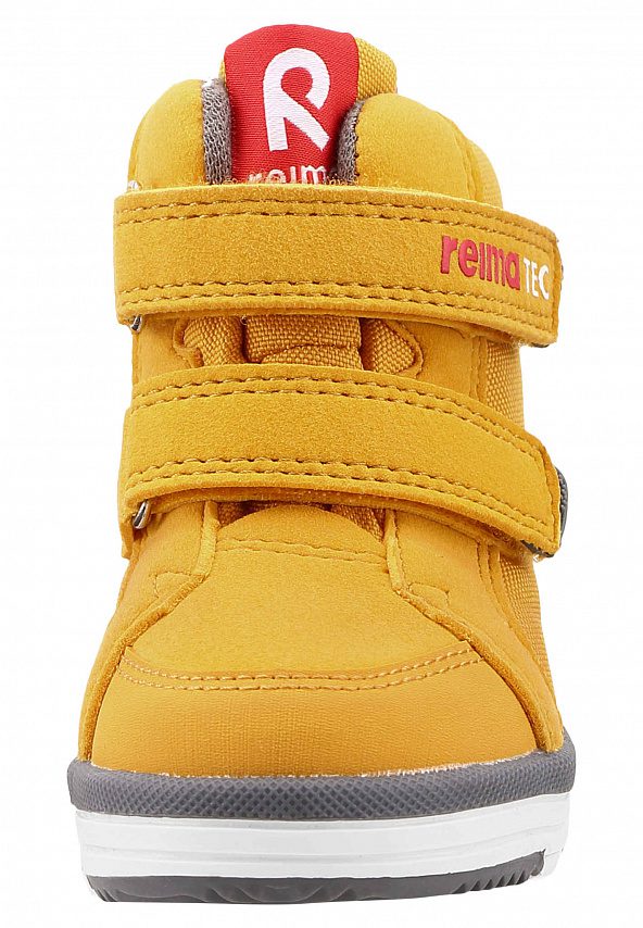 Детские ботинки Reimatec Patter JR оранжево-желтые для активного отдыха, походов и путешествий в интернет-магазине товаров для активной жизни, обувь для туризма и скалолазания