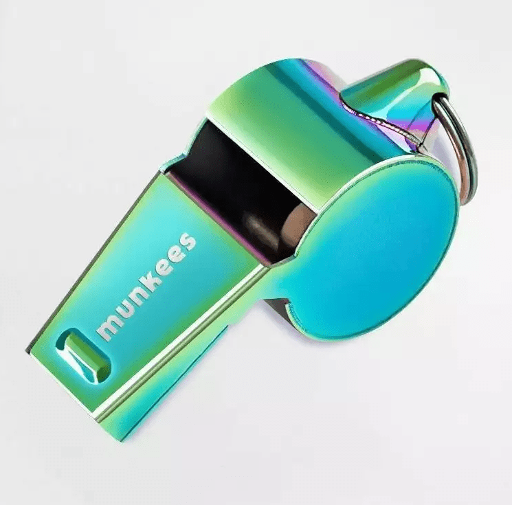 Свисток Munkees Whistle Trill для активного отдыха, походов, туризма, путешествий и спортивной одежды и обуви для любителей активного образа жизни
