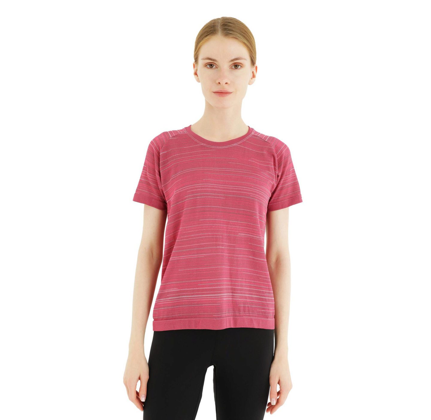 Термофутболка Accapi EcoCycle Scrapers SS для активного отдыха, походов и путешествий, женская, фуксия, одежда для походов и альпинизма