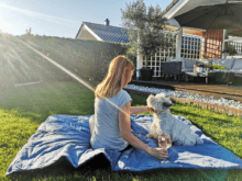 Плед для пикника Amazonas Molly Ocean для активного отдыха, путешествий и походов, удобная одежда и снаряжение для альпинизма, туризма и outdoor активностей