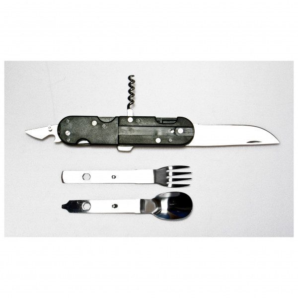 Набор столовых приборов BasicNature для активного отдыха, кемпинга и путешествий в магазине товаров для путешествий, походов и альпинизма