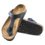 Женские сандалии Birkenstock Gizeh голубые для активного отдыха, путешествий, альпинизма, походов и занятий спортом в интернет-магазине с одеждой обувью для активной жизни