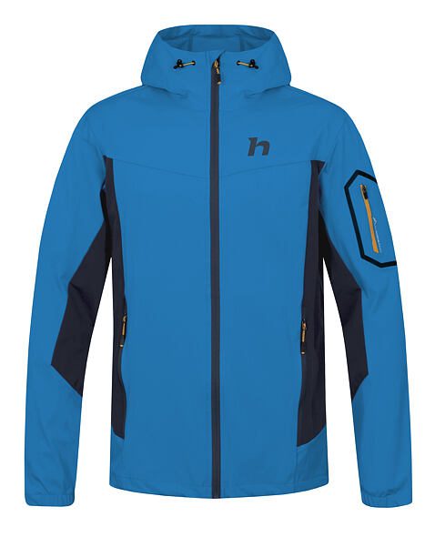 Тёплая активная куртка Hannah Seumas Mns для активного отдыха, походов, путешествий и занятий спортом в стиле outdoor синий и тёмно-синий, одежда и обувь для альпинизма и туризма