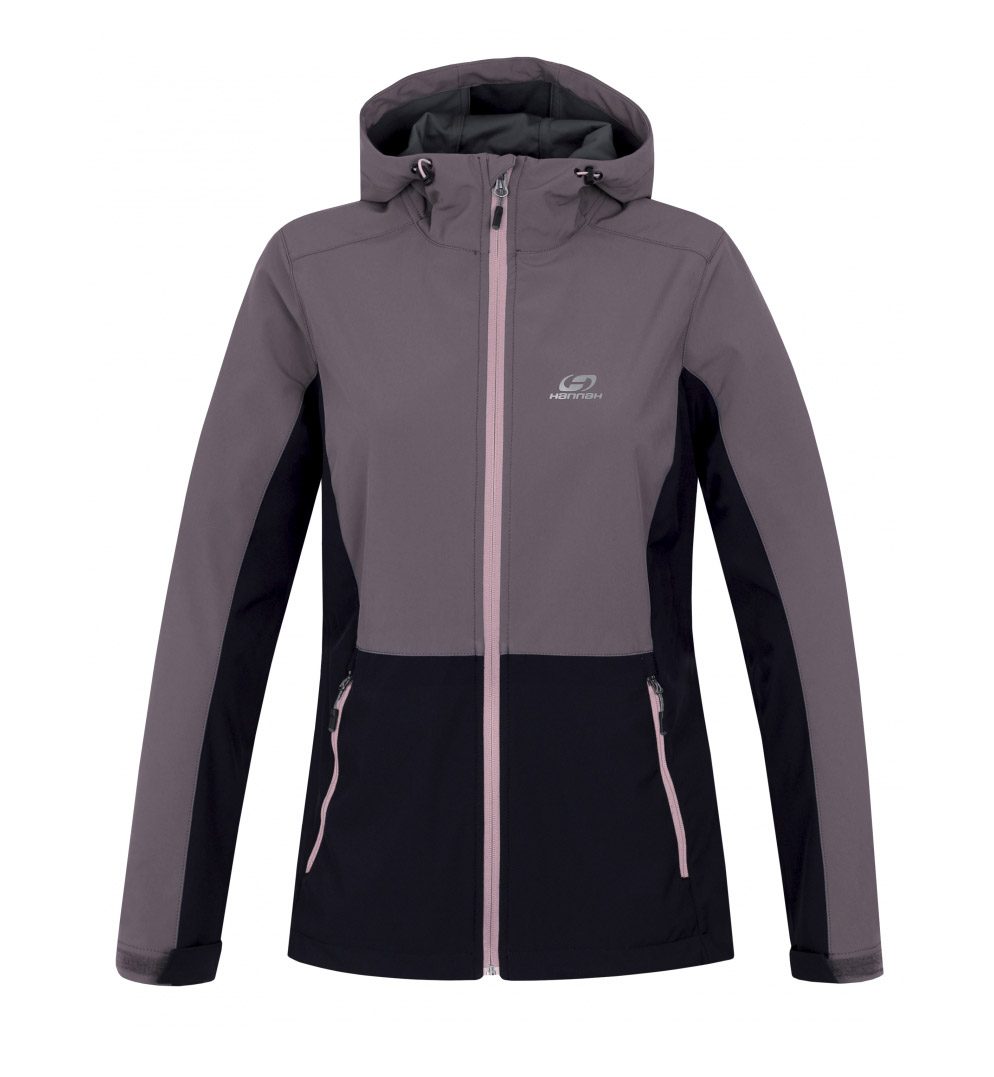 Женская куртка Hannah Zury Lite для активного отдыха, походов и путешествий, из легких водоотталкивающих материалов для outdoor экипировки, обувь и аксессуары для хайкинга и альпинизма в интернет-магазине