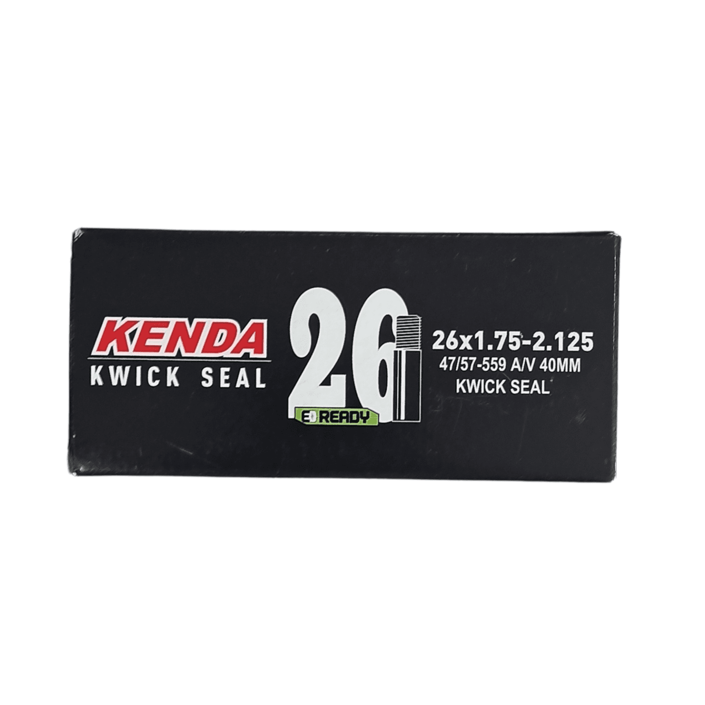 Реальная велосипедная камера Kenda 26x1.75-2.125 47/57-559 A/V 40 мм для активного образа жизни, походов и путешествий