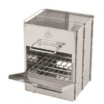 Компактная печка-щепочница Robens Firewood Stove для активного отдыха, походов и путешествий, подходящая для треккинга, альпинизма и туризма